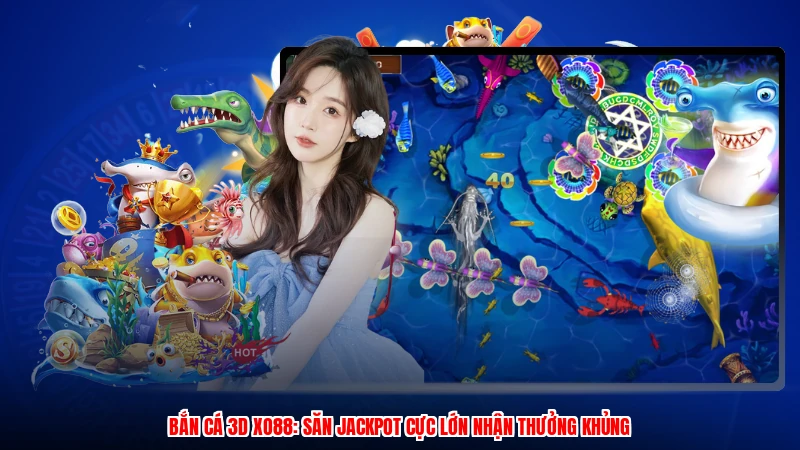 Bắn Cá 3D XO88: Săn Jackpot Cực Lớn Nhận Thưởng Khủng