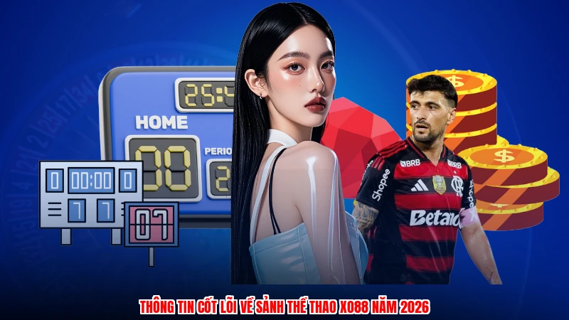 Thông tin cốt lõi về sảnh thể thao XO88 năm 2026